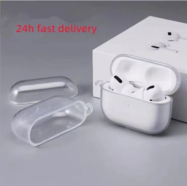 R Pro 2 Pods Air 3 Écouteurs Airpod Bluetooth Accessoires de casque solide Silicone mignon Couverture de protection Apple Boîte de charge sans fil Boîte à choc 2ème case 825