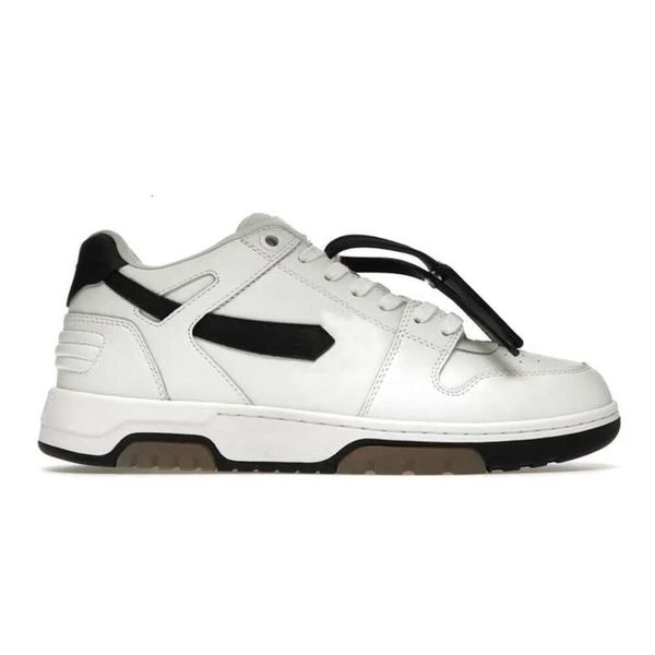 r Chaussures Out of Office Low Leather Sneaker Blanc Noir Bleu Rouge Vert Luxe Sports de plein air Hommes Baskets Femmes Baskets Eur 36-45