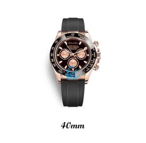 R Montres o Wristwatch L Luxury E Designer X Daytone Luxury Watch Silicone Strap Watches personnalisées Pagani Design Mechanical5567056