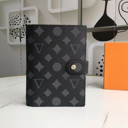 R20105 CUBIERTA DE LA AGENDA DEL ANILLO PEQUEÑO MEDIANO GRANDE Diseñador de la cartera Moda para mujer Cuaderno Titular de la tarjeta de crédito Estuche Bolsas de identificación