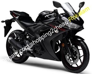 R3 R 3 ABS Motorcycle Kit For Yamaha R25 R 25 2015 2016 2017 Sport Moto Body work Black Fairing Aftermarket Kit (Injection molding)