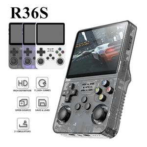 R36S retro handheld Video Game Console Linux System 3,5 inch IPS -scherm R35S Pro Portable Pocket Video Player 64GB Games DHL