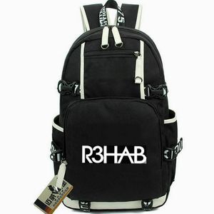 R3hab rugzak Fadil El Ghoul dagrugzak Top DJ schooltas Muziek rugzak Print rugzak Casual schooltas Computer dagrugzak