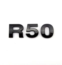 R55 R56 R57 R58 R59 R60 R61 F54 F55 F56 F57 F54 F60 Chrome Black Letter Emblem Badge Sticker for Mini Cooper8519434