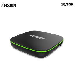 R69 Smart Android 7.1 TV Box 1GB 8GB Allwinner H3 Quad-Core 2.4G Wifi décodeur 2G 16G lecteur multimédia HD