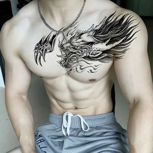 R7DW Tattoo Transfer grote borsttaille schouderachter