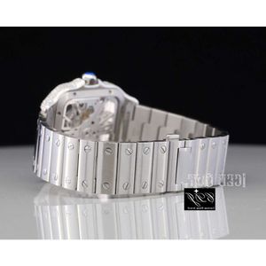 R8KF – montre en diamant glacé pour hommes, en acier inoxydable, élégante, personnalisée, étui de luxe Hip Hop, grand Diamo