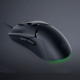 Ra-zer Deathadder Chroma Elite Vip-er Mini ratón de juego con cable USB 5 botones Sensor óptico ratón negro edición esencial estándar ratones para juegos con logotipo Dropshipping