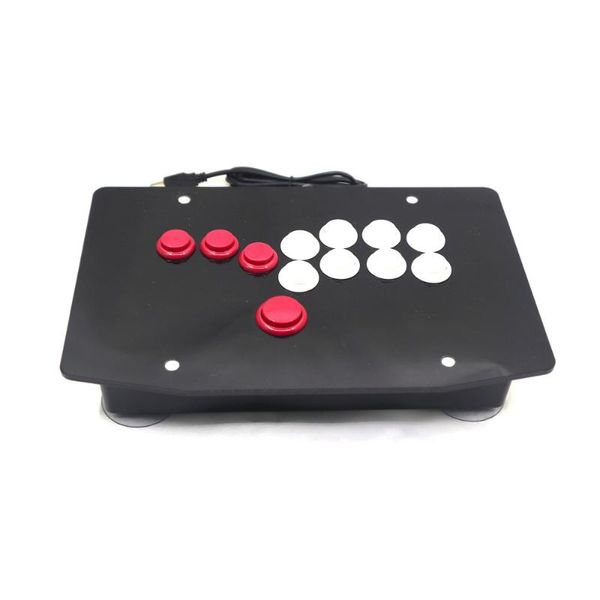 RAC-J500B Tous boutons Hitbox Style Arcade Joystick Fight Stick Game Controller pour PC Contrôleurs USB Joysticks