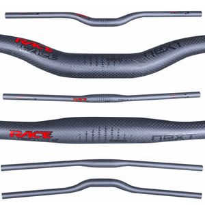 Race Gezicht Volgende Matte 3K Koolstofvezel Stuur Bike Mountain Bicycle MTB Parts Stamklem 31.8mm Breedte 580 - 760mm Zwart Rood