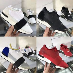 Race Runner Fashion Designer Casual Chaussures Sneaker Hommes Femmes En Cuir Véritable Mesh Pointu Chaussures Mesh Respirant Sports En Plein Air Baskets Baskets 36-46 n0T7 #