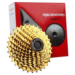 Racework Road Bike 11 Speed Cassette 28T 32T BICYLAGE FREETWEEL GOL Silver Colorfull Flywel pour Shimamo 105 6800 R7000 R8000