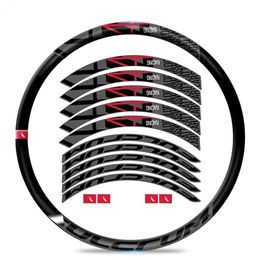 Racing 4 dB Route Road Wheel Stickers Bike Rim Decals Cycling Decorative étanche R4 Disc Brake Accessment Bicycle Accessoires 231221
