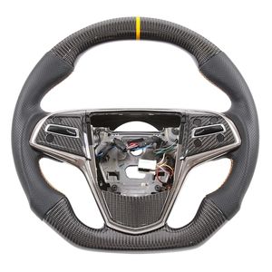 Volante de fibra de carbono de carreras para Cadillac ATS accesorios de ruedas de conducción personalizados