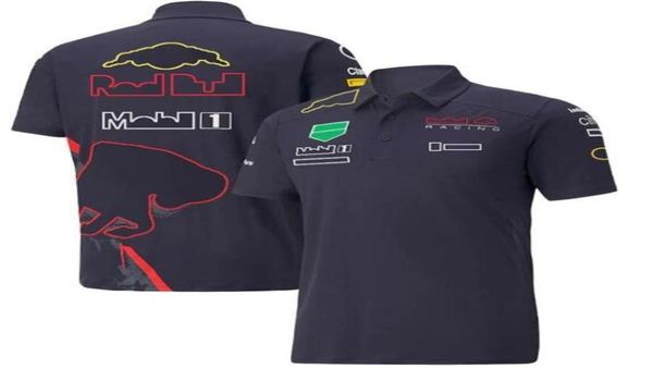 Polo de culture de course en polyester à séchage rapide, t-shirt à revers de moto, les uniformes de polo de lieu de course sont personnalisés avec le même 7364349