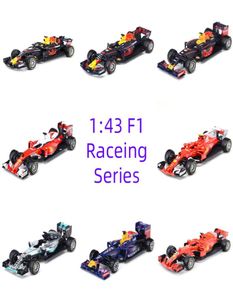 Racing Formule Auto 143 Diecast Metaal Model Voertuig Statische Simulatie Kinderen Speelgoed Gift1478065