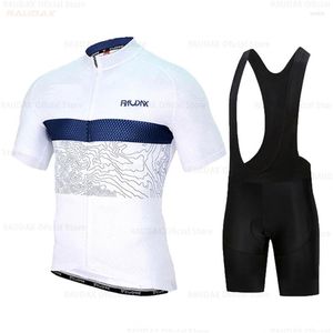 Vestes de course 2022 ensemble de cyclisme maillot été respirant vtt hommes vélo vélo costume Pro équipe uniforme vêtements