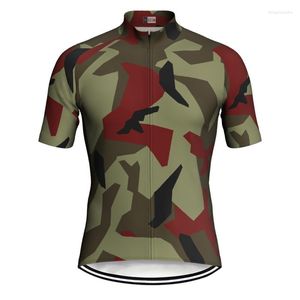 Racing Vestes 2023 Vélo Vêtements À Manches Courtes Maillot VTT Chemise Route Chandail Cyclisme Descente Porter Bib Come Top Vêtements Tshirt Veste Style