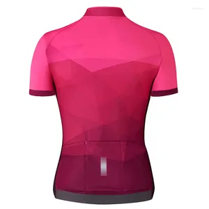 Vestes de course 2023 Design Summer Femmes cyclisme à manches courtes Veste à vélo de vélos Mtb Crossmax Road Ride Mountain Jersey Sports Bike Top