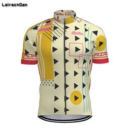 Vestes de course 2023 LairschDan été cyclisme maillot hauts respirant équipe Sport vélo hommes vélo vêtements vélo court