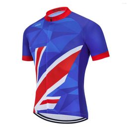 Vestes de course 2023 Élégant Sublimation Cyclisme Jersey Original Hommes Vélo Chemise Top En Gros Été Drop Ship Vêtements De Vélo Vêtements