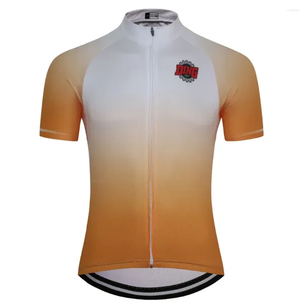 Vestes de course 2024 hommes manches courtes maillot de cyclisme haut respirant montagne/autoroute vêtements sur mesure équipe vtt