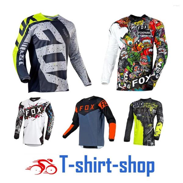 Vestes de course 2024 Vaies sportives de montagne Sport-maillot de moto de moto