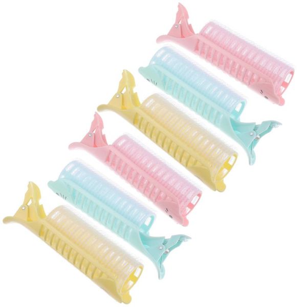 Racing Jackets 6Pcs Hair Rollers DIY Curling Styling Tools Self Grip