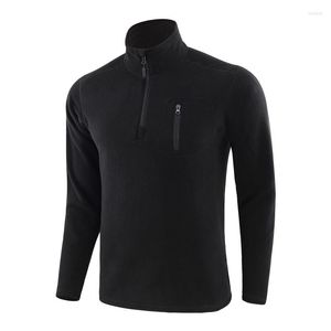 Racing Vestes Adulte Cyclisme Couches De Base Jersey Polaire Manches Longues Hommes Running Sports Thermique Coupe-Vent Vêtements Vêtements D'équitation