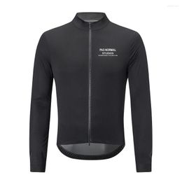 Vestes de course noir veste de cyclisme hommes coupe-vent imperméable manteau ultra-léger vélo à manches longues maillot Sport de plein air