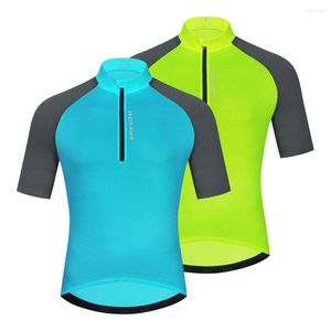 Jackets de carreras Unisex VEST Ciclismo de manga corta Jersey Spring Ropa de bicicleta ecológica Anti-Pilling Bicicleta