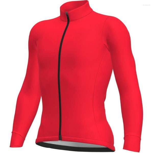 Chaquetas de carreras China Ciclismo Jersey Invierno Manga larga Bicicleta Ropa deportiva Ropa deportiva para hombres Alta calidad S