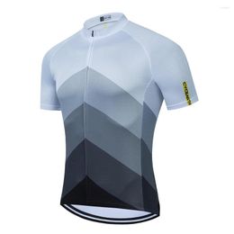 Racejassen Cycearth 2023 Last Version Flyweight Fit Fietsshirt met korte mouwen Zomershirt Naadloos proces met zak