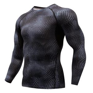 Vestes de course Couches de base de cyclisme Maillots Chemise de compression pour hommes Collants de fitness à séchage rapide Hommes Femmes Rashgard SportswearRacing