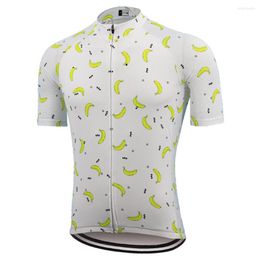 Racing Vestes Cyclisme Jersey 2023 Banane Vélo Vêtements Vtt Équipe Triathlon Vélo Porter Des Vêtements Ropa