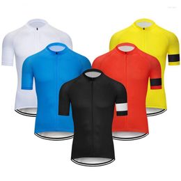 Racing Jackets Cycling Jersey Men Mtb Maillot Shirts Bicycle Clothing Mountain Bike Men's T-shirt Draag Zomeroutfit Kleding Uitrusting