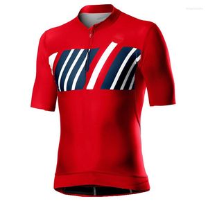 Racing Jackets fietsentrui Korte fiets shirt fietsset dragen half ritssluiting kleding mouw rode bar motorcross bergjack sport strak