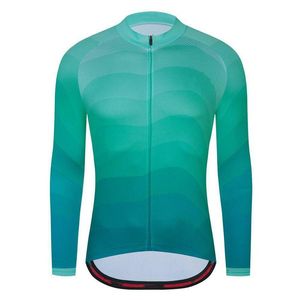 Racing Jackets Design Spring Autumn Bicycle Tops MTB Kleding Mountain Bike Shirts Sportswear Lange mouw fietsentruien voor menracing