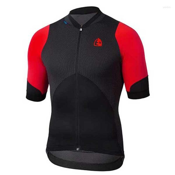 Chaquetas de carreras Equipo Etxeondo Camisa de ciclismo de manga corta roja Ropa de bicicleta MTB Ropa de ciclo Jersey Ropa Uniformes