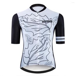 Racing Jackets Geeklion Pro Training Shirt Ademend wielrennen Jersey Road Bike Team Korte mouwen fietser Fitness Maillot