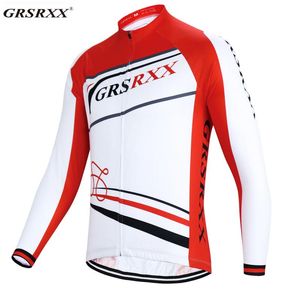 Vestes de course GRSRXX cyclisme hommes maillots à manches longues pour 2023 printemps Pro vélo équitation vêtement mâle respirant vêtements de sport