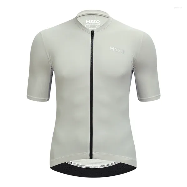 Chaquetas de carreras Ropa de ciclismo de alta calidad para hombres Traje de manga corta que absorbe el sudor y secado rápido Mountain Road Bike Jersey al aire libre