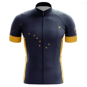 Chaquetas de carreras HIRBGOD 2023, camiseta de bicicleta para hombre con estampado de estrellas, camiseta de manga corta para ciclismo, camiseta azul oscuro de secado rápido para bicicleta, paseo en Club