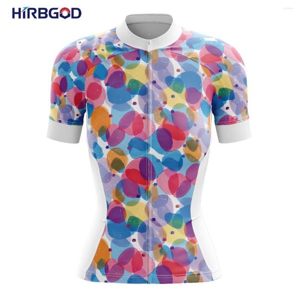 Racing Vestes HIRBGOD 2023 Été Dames Maillot De Cyclisme Respirant Absorbant La Sueur Sport Top Off-Road Bike Shirt TYZ949-01