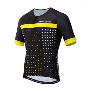 Vestes de course JPOJPO 2023 Été Hommes Cyclisme Jersey Top Pro Vêtements de vélo VTT Team Sport Shirt