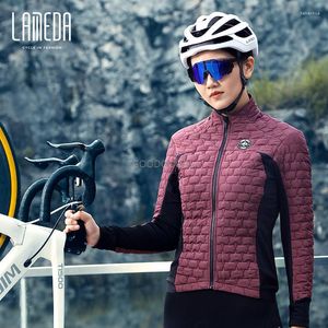 Racing Jackets Lameda Wind Warm fietsen jas Lichtgewicht Riding Men Women met katoen met katoen-gepailleerde bergwinterjas