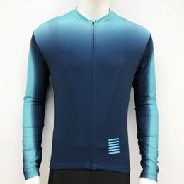 Vestes de course légères printemps été automne mince équipe professionnelle à manches longues maillot de cyclisme chemise de vélo équipement de route bande réfléchissante