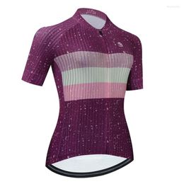 Racing Jackets Lightweight Pro Team Summer Cycling Jersey 2023 voor vrouwen - Ademende race Fit Bike Shirt Korte mouw