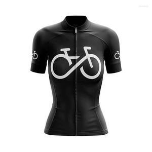 Vestes de course Long AO 2022 Noir Blanc Maillots de cyclisme pour hommes Chemises de vélo à manches courtes VTT Vélo Jeresy Vêtements Porter Ropa Maillot