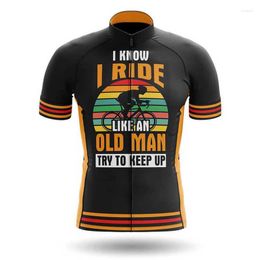 Racing Jackets Long AO 2023 Heren fietsen slijtage Better Pro Team Jersey Short Sleeve Bicycle Desse Summer MTB Road Bike Shirt